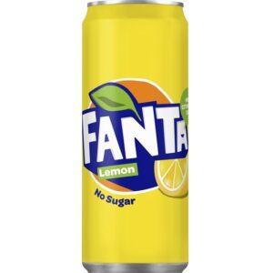 Fanta Zero Sugar Lemon 330ml ALE!