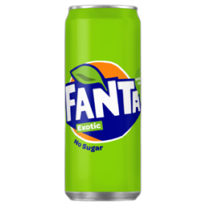 Fanta Zero Sugar Exotic 330ml ALE!