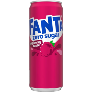 Fanta Zero Sugar Raspberry 250ml ALE